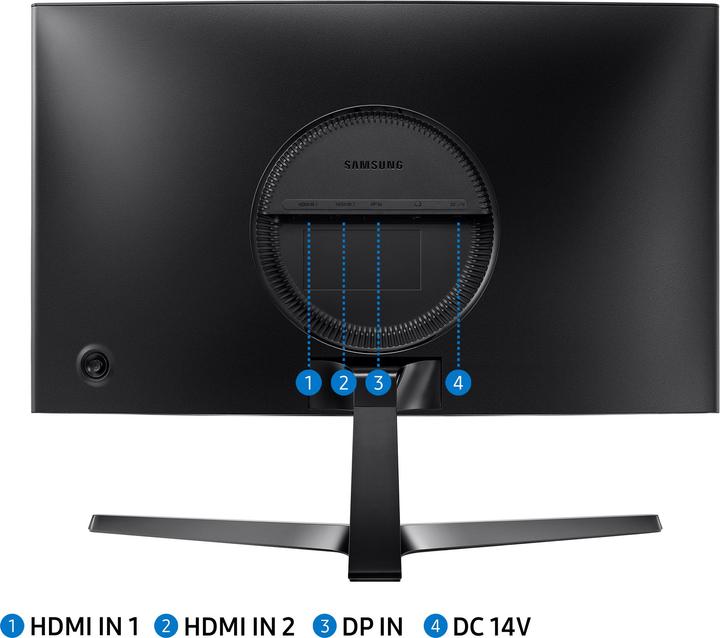 Actual product image Samsung LC24RG50FQRXEN (1920 x 1080 pixels, 24")