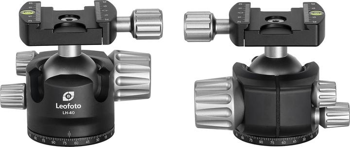 Productafbeelding Leofoto Trikojis Ranger LS-324C + LH-40PCL (LS-324C + LH-40PCL) - LS-324C + LH-40PCL (Metaal, Koolstof)