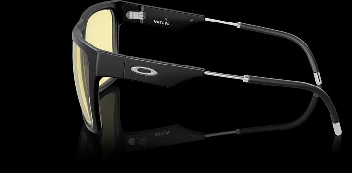 Actual product image Oakley NXTLVL glasses with Prizm gaming lenses Satin Black OO9249-01