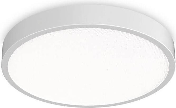 Produktbild Ideal lux RAY LED Deckenleuchte 44W ⌀600mm Weiss IP44 CCT einstellbare Lichtfarbe 327693 (6850 lm)