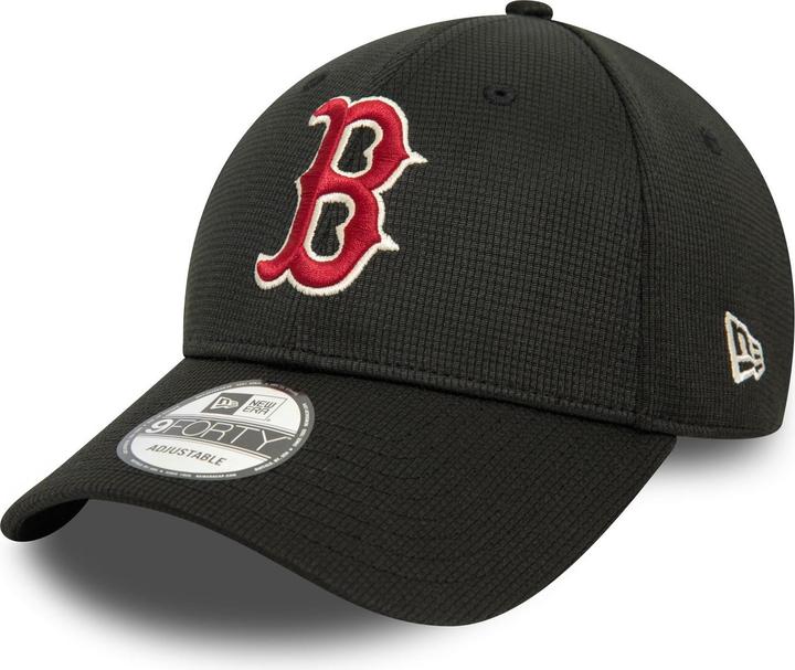 Actual product image New Era 9Forty Strap Cap - PIVOT KNIT Boston Red Sox noir