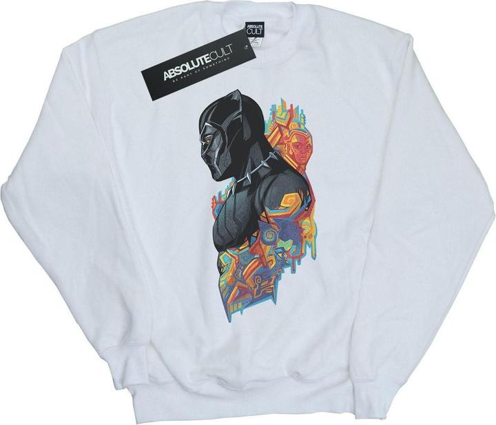 Black Panther Profile Sweatshirt Jungen