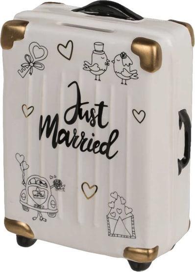 Produktbild Out of the blue Spardose Trolley Koffer Just Married