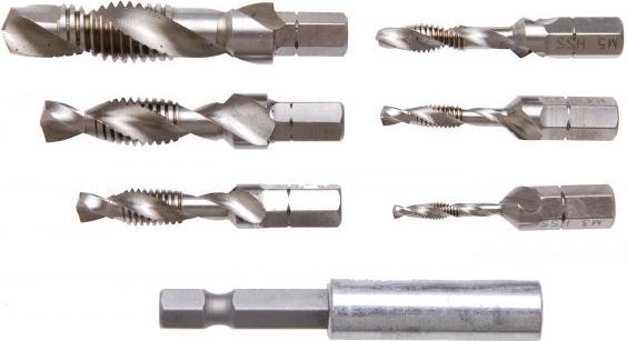 Actual product image BGS HSS-G Drill / Tap and Die Set | 7 pcs