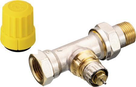 Actual product image Danfoss RA-UR 3/8 ligeløbende, montering I returløbet