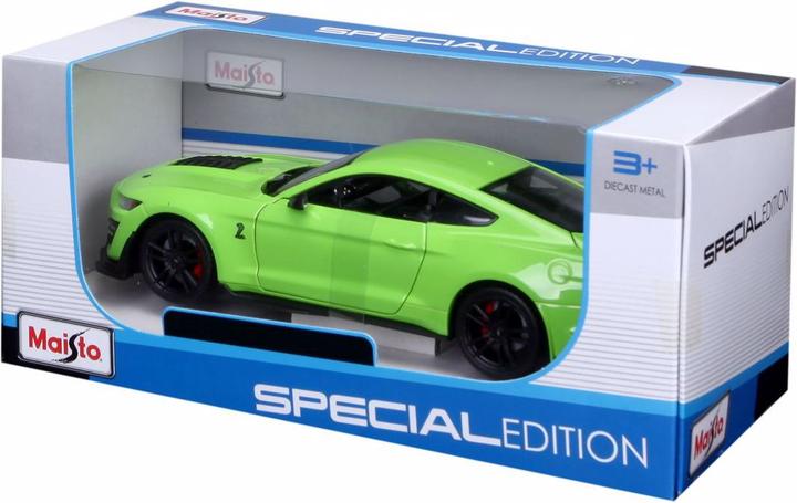 Actual product image Maisto Mustang Shelby GT500 2020 1/24 green