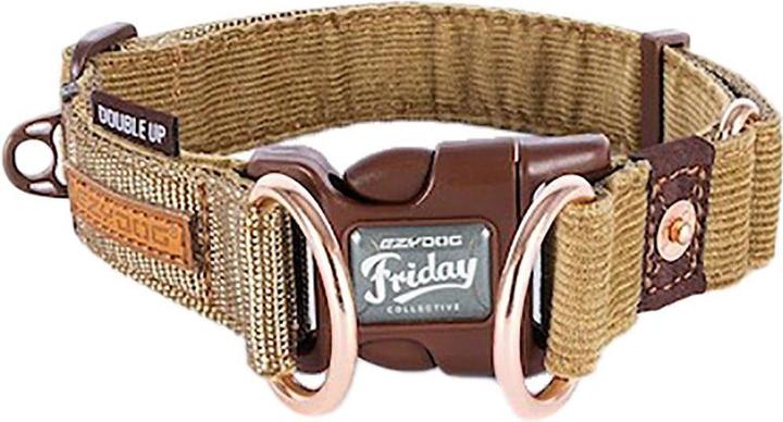 Produktbild EzyDog Collar Double Up Corduroy Xl 47-71 Cm - (605.0078) (XL, Hund, Hundesport)