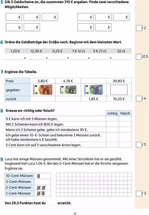 Produktbild Tests in Mathe - Lernzielkontrollen 3. Klasse (Deutsch, Agnes Spiecker, Gisela Specht, 2016)