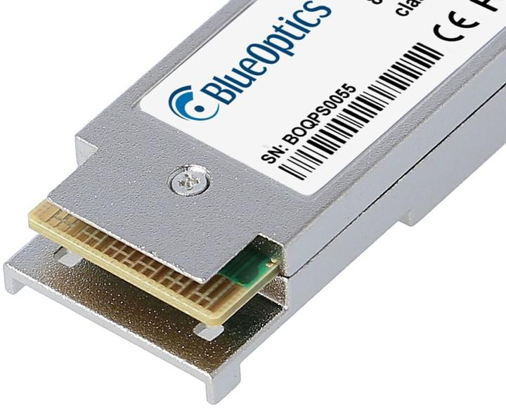 Actual product image BlueOptics Raisecom UQSP-40G/S1/SW Compatible QSFP Transceiver for Singlemode 40 Gigabit Highspeed Data