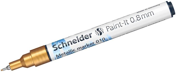 Produktbild Schneider Paint-It 010 Metallic-Marker, 0,8 mm, Metallic-Silber (gold metallic, 0.80 mm, 1 x)