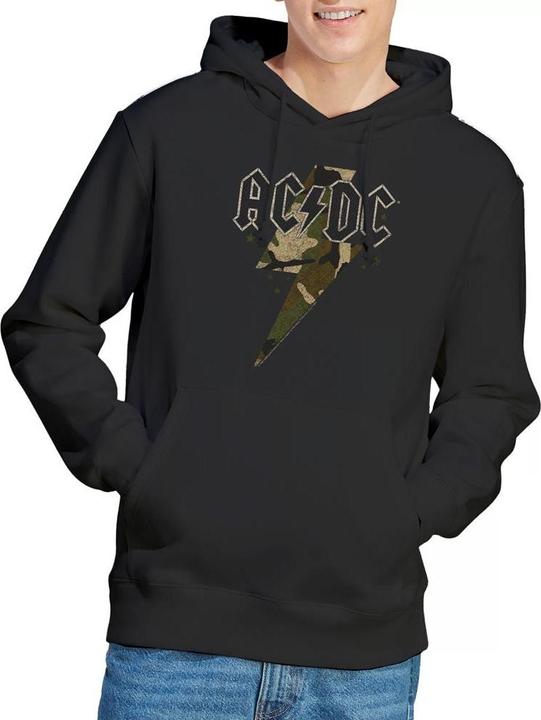 Immagine prodotto AC/DC Felpa con Cappuccio Bullone Camo Uomo (XXL)