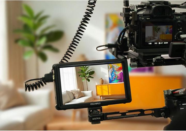 Produktbild Feelworld FW568 PRO 6" HDMI monitor with 1200nits brightness (6")