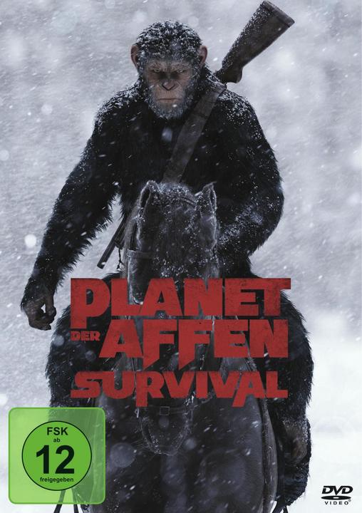 Actual product image Planet of the Apes - Survival (DVD, 2017, German)