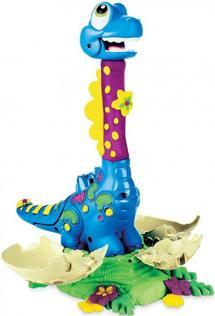 Actual product image Play-Doh Bronto from the egg