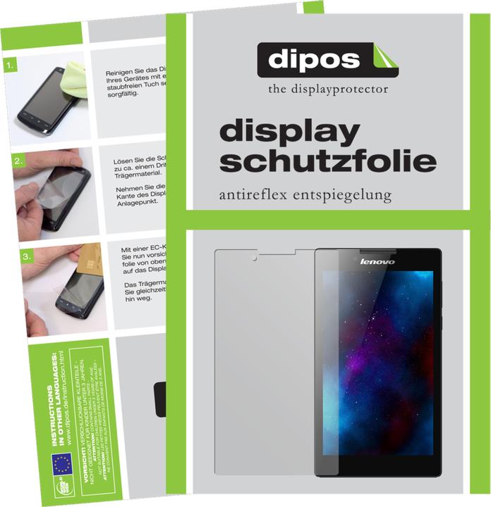 Produktbild Dipos Displayschutzfolie Antireflex (2 Stück, Tab 2 A7-30)