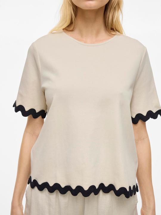 Actual product image Vila VICALISA Rundhals Oberteil mit kurzen Ärmeln (XXL)