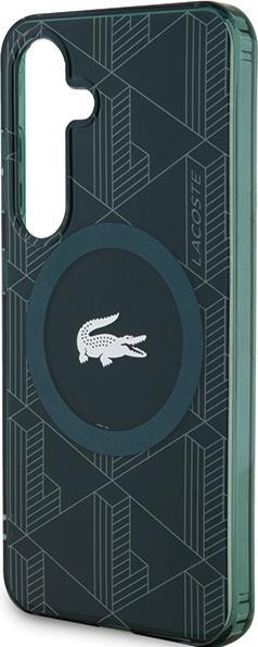 Produktbild Lacoste LCHMSUBSE S921 zielony/green hardcase IML Blend Monogram MagSafe (Samsung Galaxy S24)