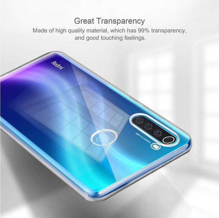 Immagine prodotto Screenguard Xiaomi Redmi Note 8T Custodia flessibile in TPU trasparente (Xiaomi Redmi Note 8T)