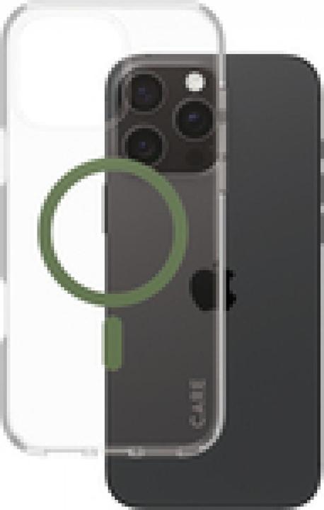 Actual product image PanzerGlass CARE by ® Flagship Case Transparent Urban Combat w. Green MagSafe iPhone '24 6.9" Pro (Apple iPhone 16 Pro Max)