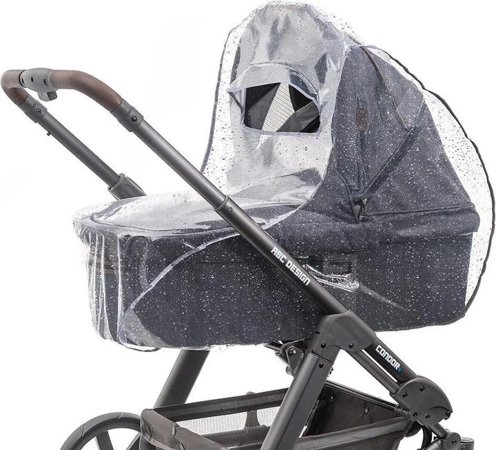 Image du produit Zamboo Regenschutz Universal Regenschutz für Kinderwagen (Babywannen oder