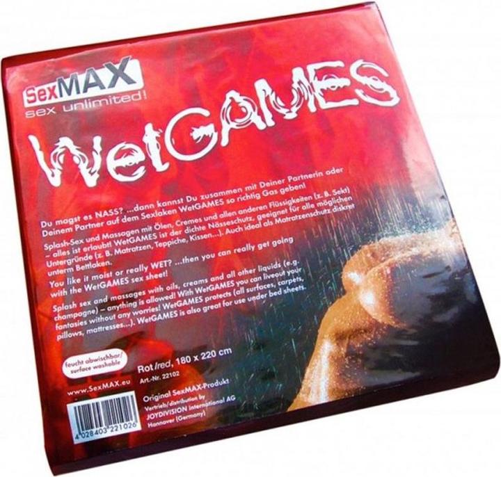Immagine prodotto Joydivision Fogli SexMax WetGames