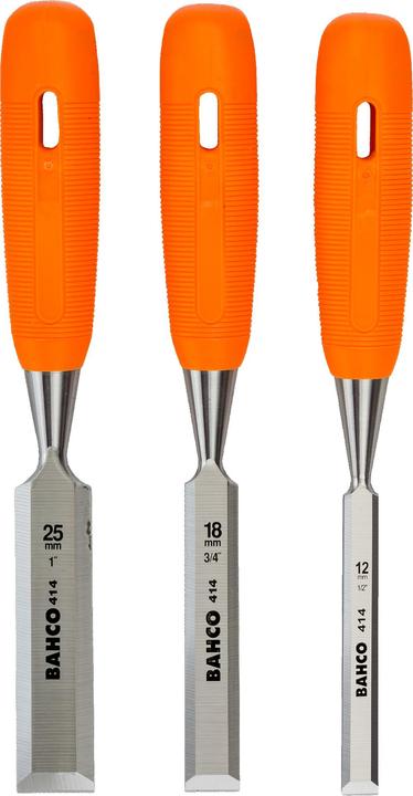 Produktbild Bahco Meisselset für Holz 3-tlg. (414-S3-EUR) (25 mm)