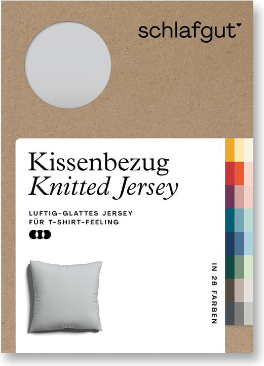 Actual product image schlafgut Knitted Jersey (Duvet cover, 80 x 80 cm)