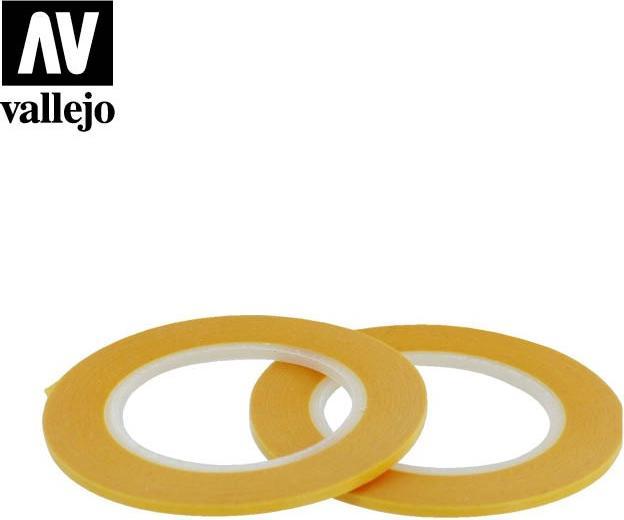 Actual product image Vallejo Precision Masking Tape 2mmx18m - Twin Pack (T07003)