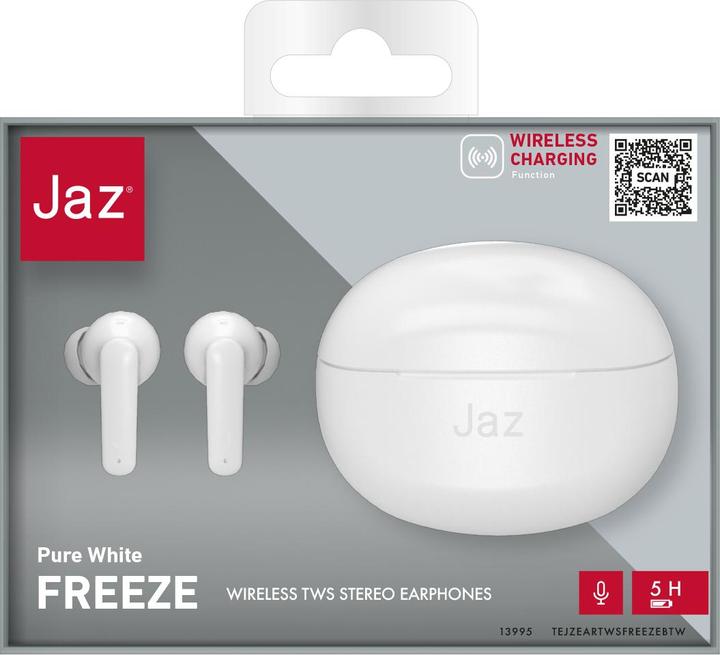 Produktbild SBS Dou-Kopfhörer. BT TWS JAZ Freeze Pure White (ANC, Kabellos)