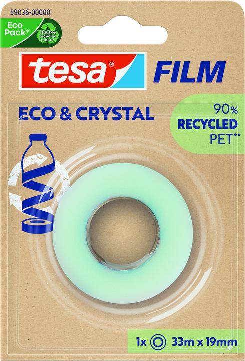 Immagine prodotto tesa Ruban adhésif Film eco & crystal ecoLogo (19 mm)