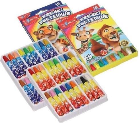 Actual product image Schemat Pastellkreiden 18 Farben (Multicoloured)
