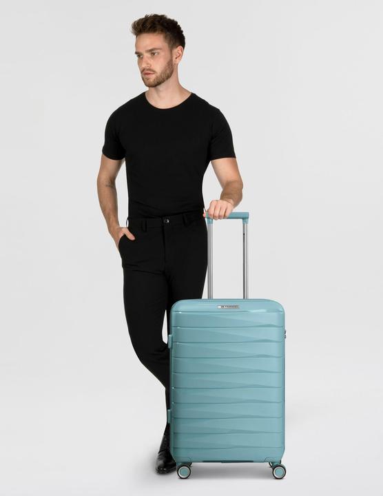 Immagine prodotto Franky Trolley London a 4 ruote M 42 cm con piega ad espansione (59 l, M (50 - 90l))