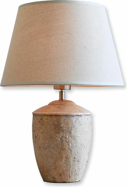 Produktbild Loberon Tischlampe Verfaille antikgrau (E27)