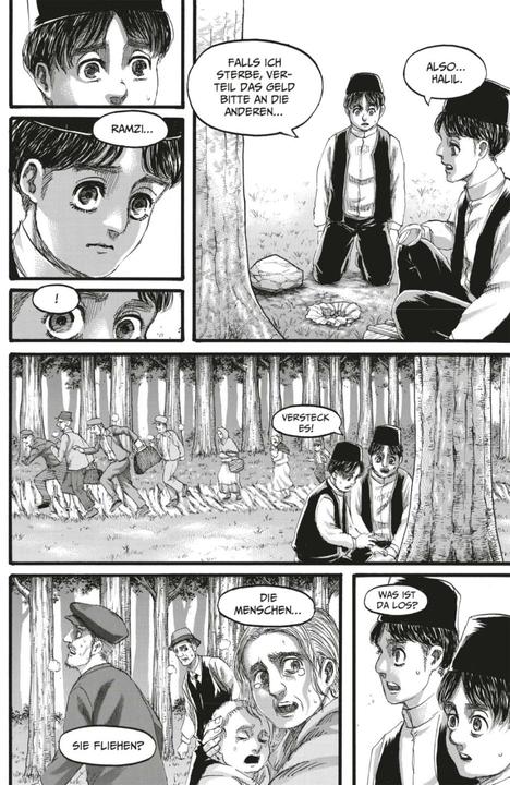 Immagine prodotto Attack on Titan 33 (Tedesco, Hajime Isayama, 2021)