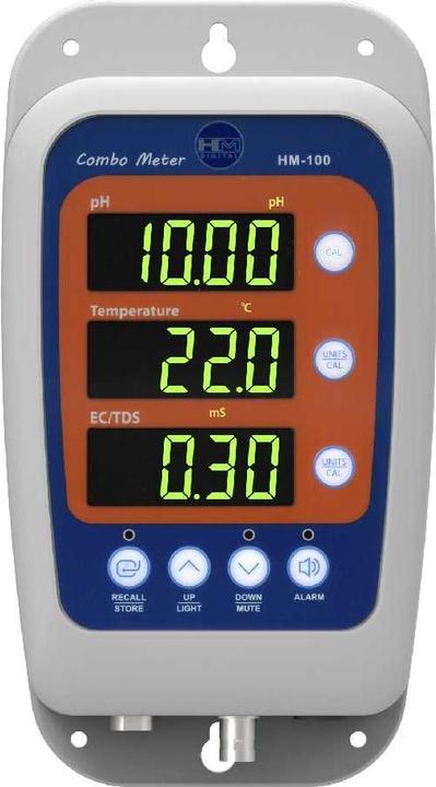 Image du produit HM Digital Appareil de mesure combiné Hydromaster HM-100 (pH/ec/Temp)