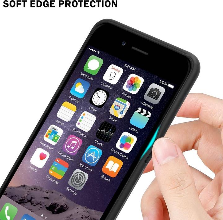 Immagine prodotto Cadorabo Copertura di vetro a strisce in TPU (Apple iPhone 6 Plus)