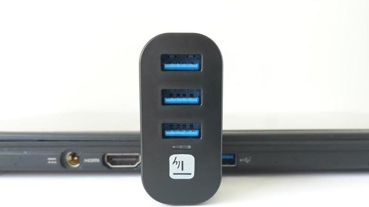 Immagine prodotto Techly Mini Hub rotante con 3 USB 3.0 (USB-C, 3 Porti)