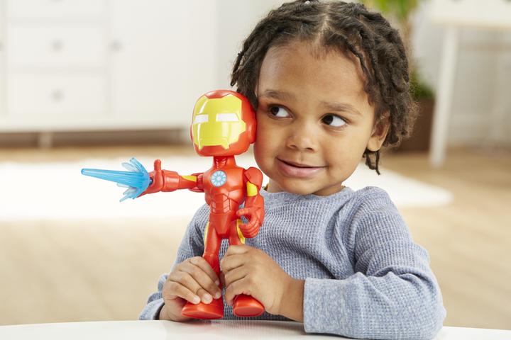 Immagine prodotto Hasbro Figura d'azione di Iron Man in formato super, giocattolo da supereroe per Ki
