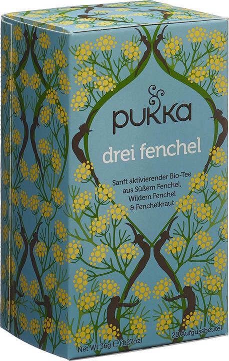Image du produit Pukka Trois thés au fenouil (36 g)