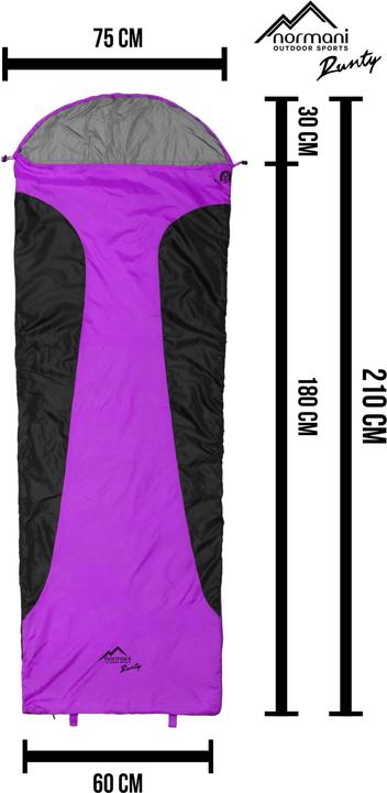 Produktbild Normani Ultralight-Schlafsack Runty (210 cm)