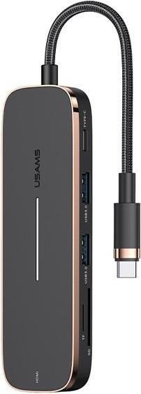Produktbild Usams SJ575HUB01 (USB-C, 6 Ports)