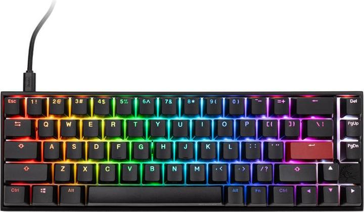 Immagine prodotto Ducky Tastiera da gioco Mecha Pro SF, Cherry MX-Brown (USA) (US, Cablato)