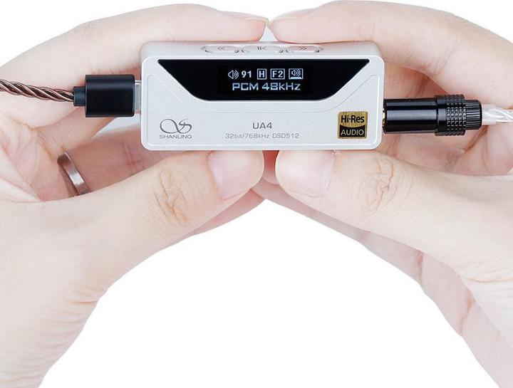 Actual product image Shanling UA4 (USB-DAC, Display, gain switch)