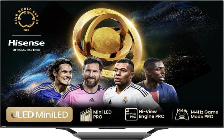 Hisense TV 55U7NQ (55", Mini-LED, 4K, 2024)