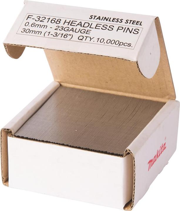Actual product image Makita Pin 0.6x30mm INOX