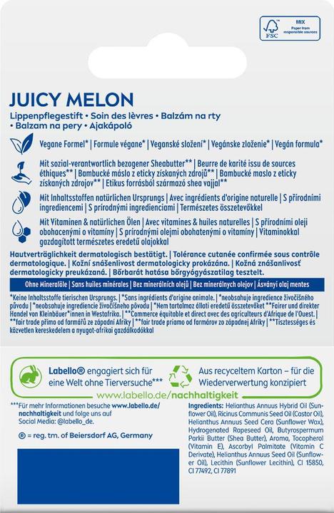 Immagine prodotto Labello Edizione retrò Juicy Melon (Cura matita)