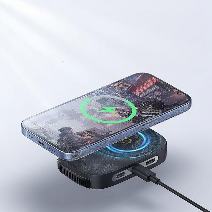 Actual product image Baseus Phone Cooler With Charger (15 W)