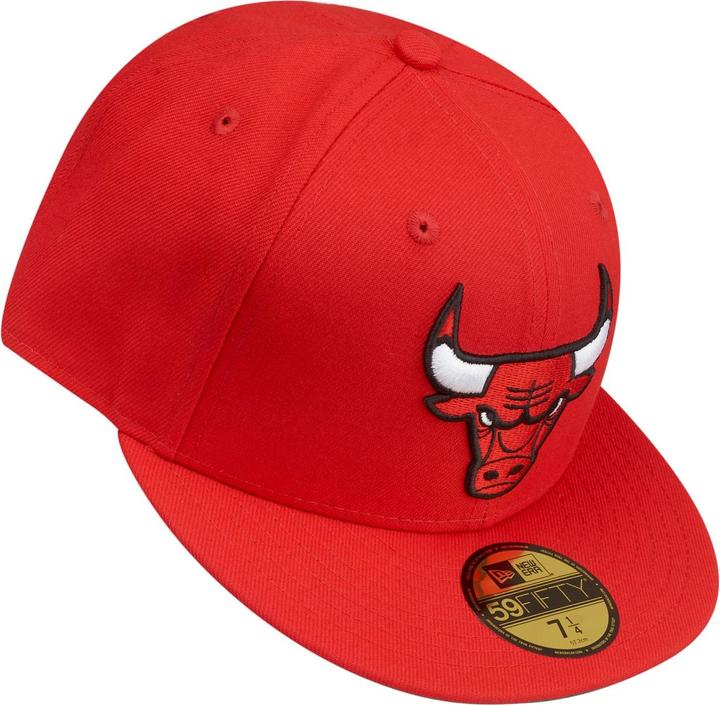Produktbild New Era 59Fifty Fitted Cap - NBA Chicago Bulls rot - 7 1/4 (7 1/4)
