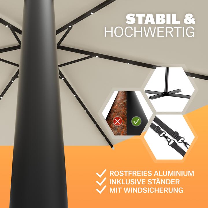 Actual product image Kingsleeve Parasol (3.07 m)