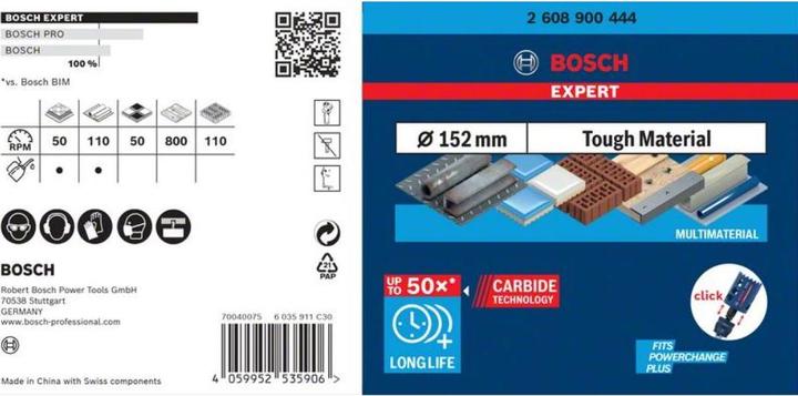 Produktbild Bosch Professional Zubehör Expert Tough Material (152 Millimeter)